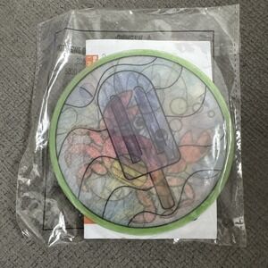 8 Pcs Shrinky Dink Summer Keychain Kit with 4Pcs Shrinky Dink Rounds 4 rings NIP